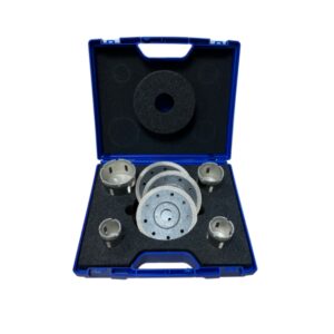 Boorset silver premium + 3 Black Tiger diamantschijven 115 mm