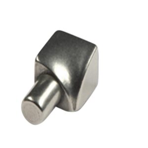 Hoekstuk Uitwendig Kwartrond RVS V2A Glanzend