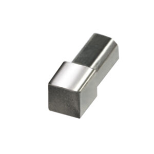 Hoekstuk Quadro Imitatie RVS V2A Glanzend