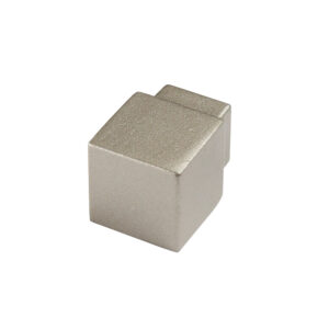 Hoekstuk Quadro Aluminium Titanium Geanodiseerd