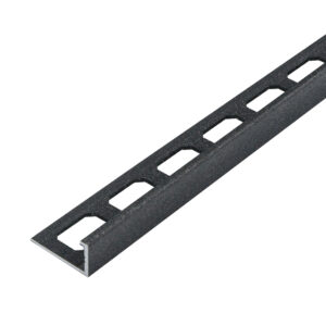 Tegelprofiel Haaks Aluminium Stuctuur Antraciet Metallic