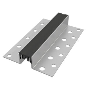 Dilatatieprofielen RVS V2A met Zwart EPDM-inzetstuk Glad (niet meer verkocht door Fuma)