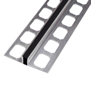 Dilatatieprofiel Aluminium met Zwart EPDM-inzetstuk