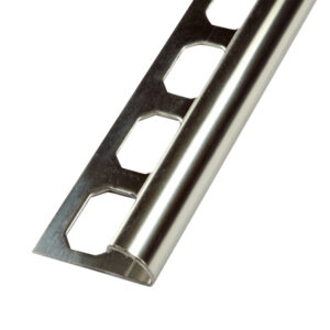 Tegelprofiel Kwartrond RVS V2A Glanzend