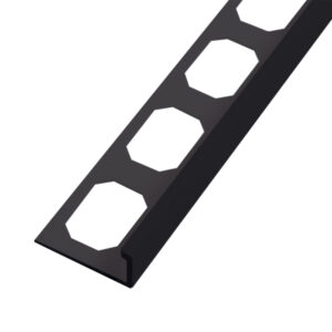 Tegelprofiel Haaks Pvc Zwart