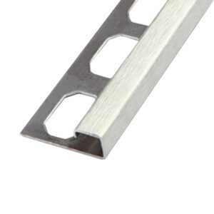 Tegelprofiel Quadro RVS V2A Geborsteld