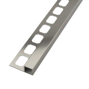 Tegelprofiel Quadro Aluminium Titanium Hoogglans Geanodiseerd