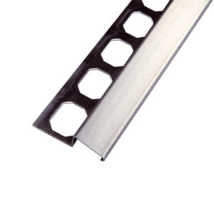 Overgangs- en Balansprofiel RVS V2A Geborsteld