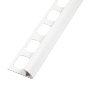 Tegelprofiel Kwartrond Pvc Gebroken Wit