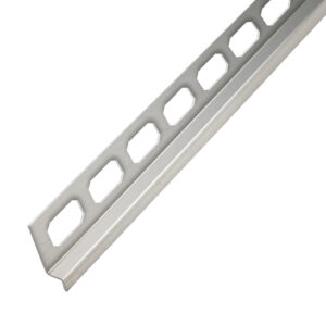 Afschotprofiel Wand Links RVS V2A Geborsteld