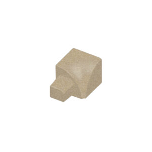 Hoekstuk Inwendig Kwartrond Aluminium Stuctuur Zand