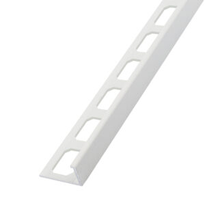 Tegelprofiel Haaks Aluminium Stuctuur Arctisch Wit